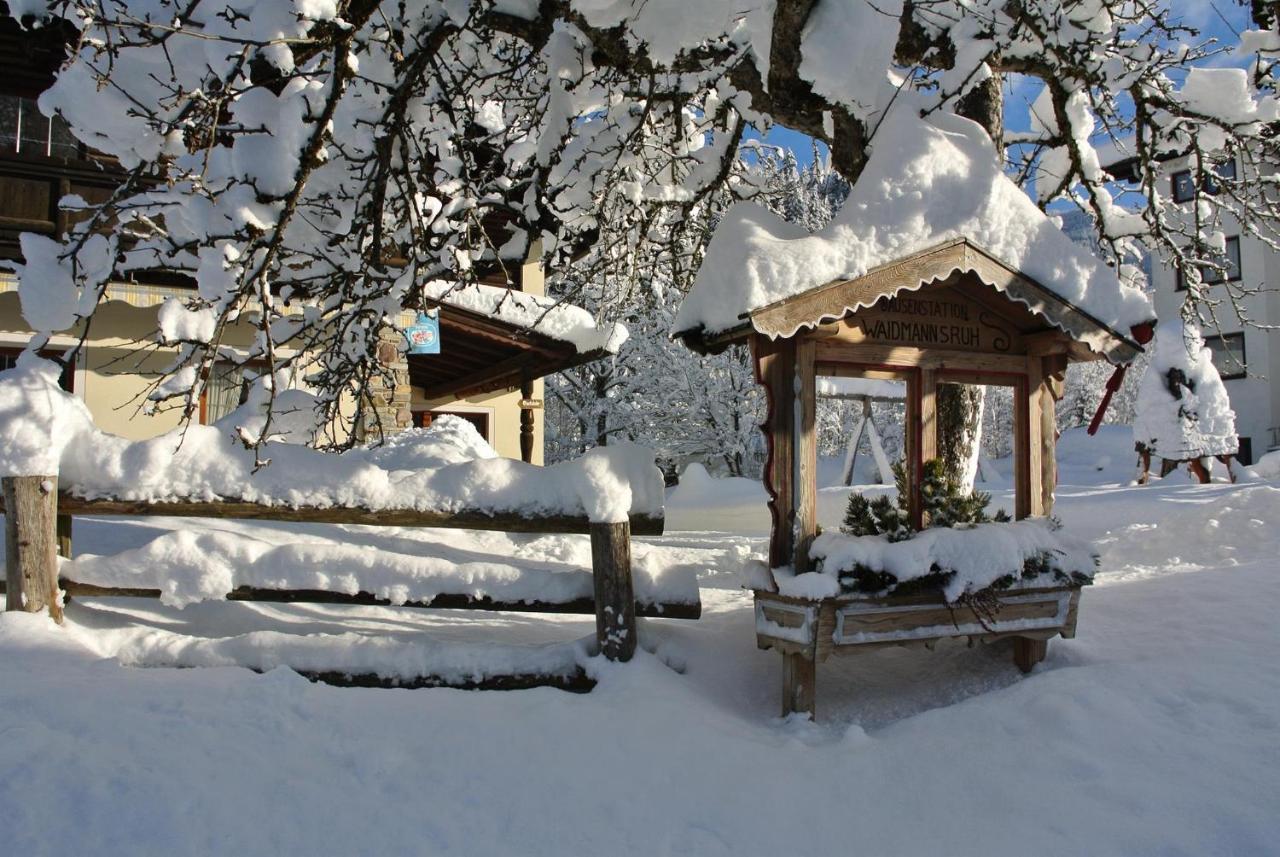 Pension Waidmannsruh Oberau Exterior photo