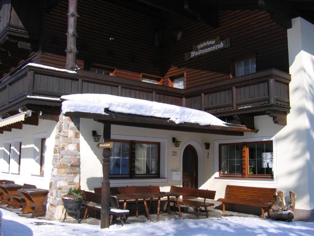 Pension Waidmannsruh Oberau Exterior photo